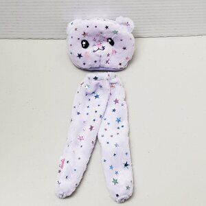 Barbie Cutie Reveal Purple Teddy Bear Pants, Mask